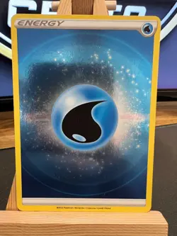 Pokemon Crown Zenith - Water Energy - Reverse Holo - NM/M - Image 1