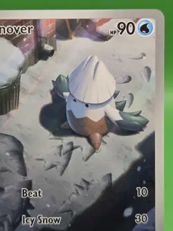 Pokemon TCG - Snover - ME01: Mega Evolution 140/132 Illustration Rare Holofoil - Image 3
