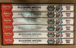 Pokemon TCG Scarlet & Violet 151 Blooming Waters Premium Collection LOT OF 6 - Image 1