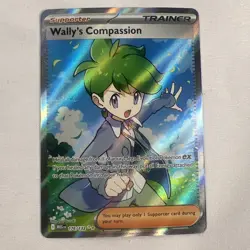Pokemon TCG Wally's Compassion 176/132 Ultra Rare ME01: Mega Evolution Near Mint - Image 1