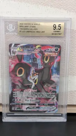 Pokemon TCG Umbreon VMAX TG23/TG30 Sword & Shield: Brilliant Stars - Image 1