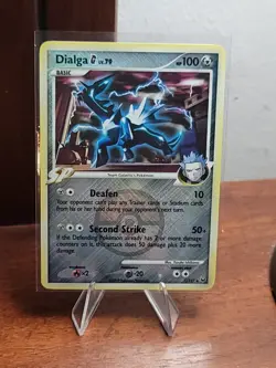 Pokemon Dialga G 7/127 Crosshatch League Promo Platinum Base Set English NM/LP - Image 1