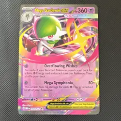 Pokemon TCG Mega Gardevoir EX 060/132 Me01 Mega Evolution Double Rare Holo 360HP - Image 1