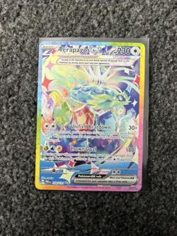 Terapagos Ex 169/131 Prismatic Evolutions Special Illustration Rare Mint Pokemon - Image 2
