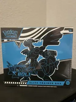 Pokemon TCG Scarlet & Violet Black Bolt Elite Trainer Box English - Image 1