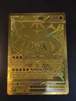 Mega Zygarde Ex 124/088 Perfect Order English Pokemon TCG Near Mint - Image 1