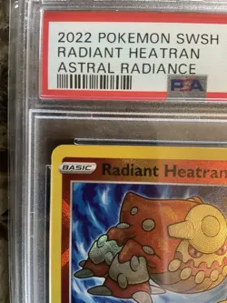 PSA 10 Radiant Heatran - 027/189 - Astral Radiance Graded Pokemon - Image 2