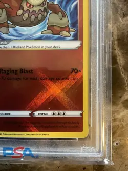 PSA 10 Radiant Heatran - 027/189 - Astral Radiance Graded Pokemon - Image 4