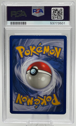 1999 POKEMON GAME #7 HITMONCHAN-HOLO BASE SET UNLIMITED PSA 5 EX - Image 2