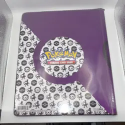 Ultra PRO Pokemon Mewtwo Binder Hardcover Plastic Purple White Black - Image 3