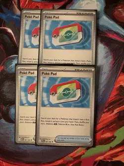 4x Pokepad 081/088 - Pokemon Trainer Perfect Order NM TCG - Image 1