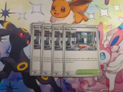 4x Risky Ruins 127/132 x4 - Mega Evolutions - Pokemon TCG - Playset - Image 1