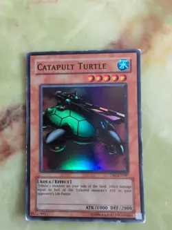 Catapult Turtle DB2-EN047 Super Rare Mp Yugioh - Image 1