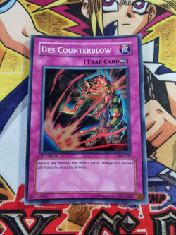 Des Counterblow ast-107 1st Edition (LP/MP) Super Rare Yu-Gi-Oh! - Image 1