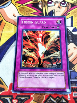 Fusion Guard dp04-en030 Unltd Ed (LP/MP) Super Rare Yu-Gi-Oh! - Image 1