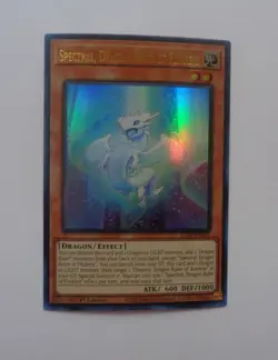 Spectral, Dragon Ruler of Flickers ALIN-EN018 (Ultra Rare, 1st, Lightly Played) - Image 2