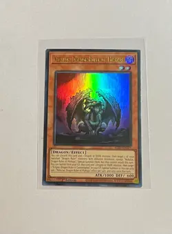 Yu-Gi-Oh! Nebulus, Dragon Ruler Of Mishaps #ALIN-EN019 Ultra Rare 1st Ed (NM) - Image 1