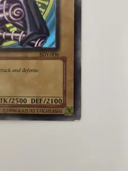 Yu-Gi-Oh! Dark Magician 1st Edition Ultra Rare SDY-006 - Image 2