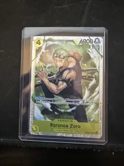 Roronoa Zoro SR OP15-113 ONE PIECE Card Adventure on KAMI’s Island OP15 ENGLISH - Image 1