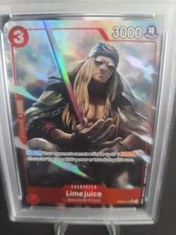 2025 One Piece - PRB02 #014 Limejuice Alt Art English PSA 10 (Pls Read) - Image 2