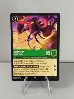 Carte LORCANA FR - Chapitre 5 82/204 Scroop - Super Rare non Foil Neuf - Image 1