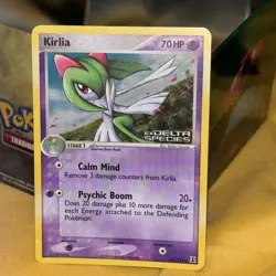 Pokemon Kirlia 47/113 EX Delta Species Reverse Holo 2005🔥Stamped🔥 136💎NM💎 - Image 1