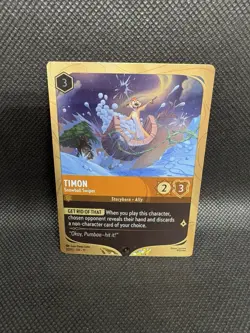 Timon - Snowball Swiper 32 Disney Lorcana Promo Cards Holo NM - Image 1