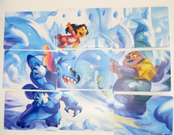 Winterspell Disney Lorcana Art and Lore Insert Cards Puzzle/Insert/Art Card - Image 1