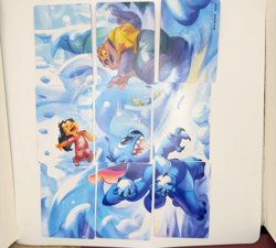 Winterspell Disney Lorcana Art and Lore Insert Cards Puzzle/Insert/Art Card - Image 3