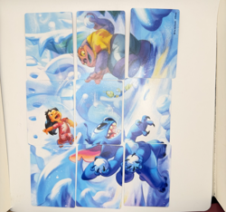 Winterspell Disney Lorcana Art and Lore Insert Cards Puzzle/Insert/Art Card - Image 4