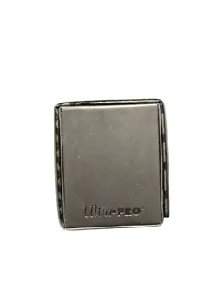 Pokemon Elite Series: Pikachu Alcove Flip Deck Box Storage Holder Black Gold - Image 4