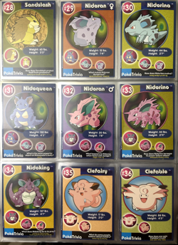Pokemon 1999 Burger King PokeTrivia Original 151 Complete Set - Sleeved MINT - Image 4