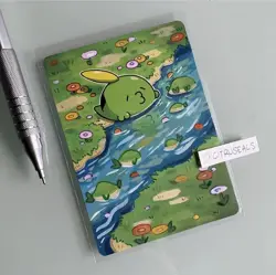 Gulpin Original Altered Pokemon TCG Hand Painted Card 1 of 1 Signed by Artist - Image 2