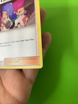 Jessie & James 58/68 Hidden Fates Holo Pokemon Card LP+ - Image 5