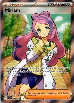 Pokemon Miriam 238/198 SV01: Scarlet & Violet Base Set Holo NM (SKU 1-2) - Image 1
