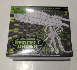 Pokemon TCG: Mega Evolution Perfect Order Elite Trainer Box ETB Sealed Brand New - Image 1