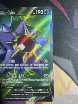 Starmie V - 166/189 - Pokemon TCG Astral Radiance (2022) - NM - Full Art - Holo - Image 2