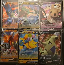 POKEMON FULL ART V LOT NM/M 🔥 60x CARDS Charizard Rayquaza Gengar & More! - Image 3