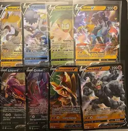 POKEMON FULL ART V LOT NM/M 🔥 60x CARDS Charizard Rayquaza Gengar & More! - Image 4