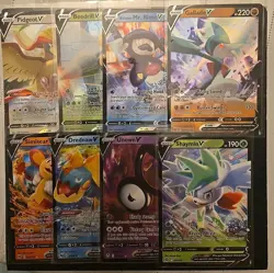 POKEMON FULL ART V LOT NM/M 🔥 60x CARDS Charizard Rayquaza Gengar & More! - Image 5