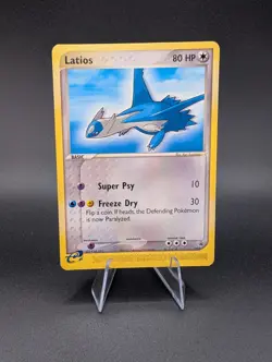Latios Black Star Promo 015 LP (Nintendo Promo 15) Pokemon Card Vintage - Image 1