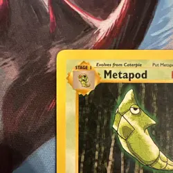Metapod 054/102 Pokemon Base Set First Edition Shadowless - MP - Image 2