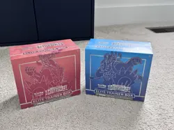 Pokemon Sword & Shield Battle Styles Elite Trainer Box ETB (Red and Blue set) - Image 1