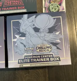 Chilling Reign Pokemon Center Elite Trainer Box x2 PC ETB + Astral Radiance ETB! - Image 4