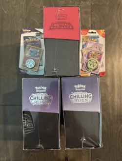 Chilling Reign Pokemon Center Elite Trainer Box x2 PC ETB + Astral Radiance ETB! - Image 5
