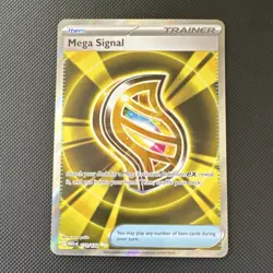 Pokemon TCG Mega Signal 171/132 Me01 Mega Evolution Ultra Rare Full Art Holo - Image 1