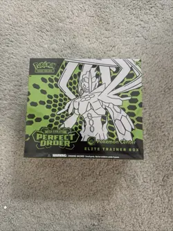 ON HAND Pokemon Perfect Order Pokemon Center Exclusive Elite Trainer Box ETB - Image 1