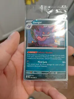 Pokemon TCG Gengar 050/088 EBGames Promo ENGLISH Sealed DOUBLE SWIRL 💫💫 - Image 4