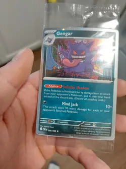 Pokemon TCG Gengar 050/088 EBGames Promo ENGLISH Sealed DOUBLE SWIRL 💫💫 - Image 5