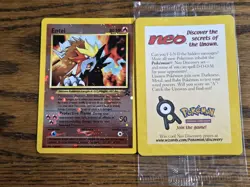 Pokemon Wotc Black Star Promo #34 Sealed ENTEI + open #34Entei,---not played--- - Image 1